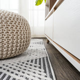 Jazz High-low Pile Art Deco Geometric Indoor/outdoor Area Rug