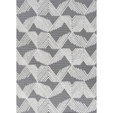 Jazz High-low Pile Art Deco Geometric Indoor/outdoor Area Rug