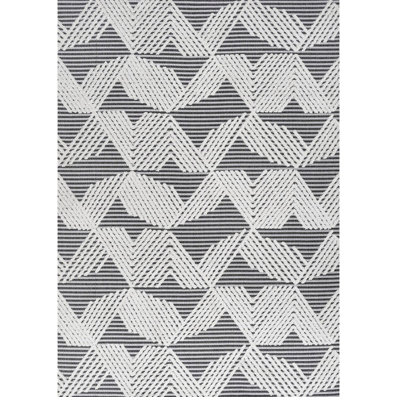 Jazz High-low Pile Art Deco Geometric Indoor/outdoor Area Rug