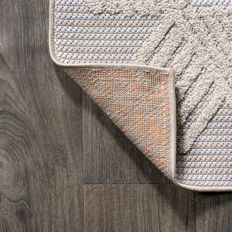 Jazz High-low Pile Art Deco Geometric Indoor/outdoor Area Rug