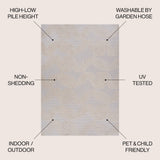Jazz High-low Pile Art Deco Geometric Indoor/outdoor Area Rug