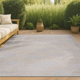 Jazz High-low Pile Art Deco Geometric Indoor/outdoor Area Rug