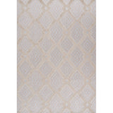 Duwun High-low Pile Ogee Trellis Tone-on-tone Indoor/outdoor Area Rug