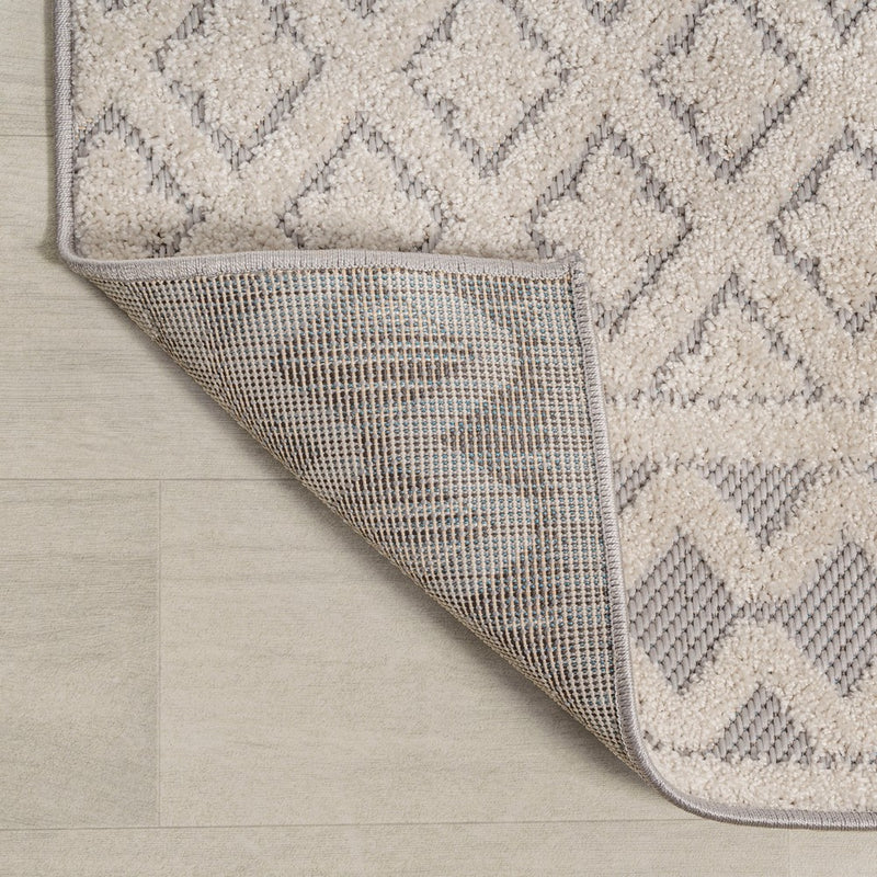 Ormond High-low Modern Trellis Geometric Area Rug
