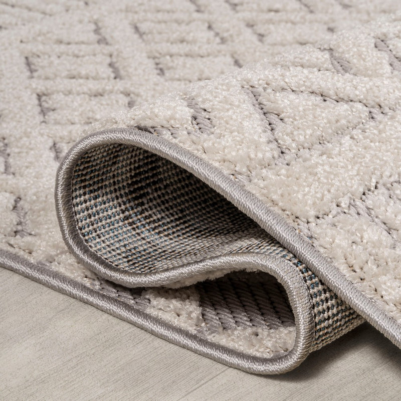 Ormond High-low Modern Trellis Geometric Area Rug