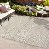 Ormond High-low Modern Trellis Geometric Area Rug