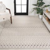 Ormond High-low Modern Trellis Geometric Area Rug