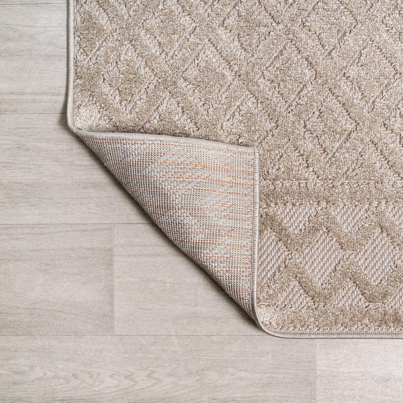 Ormond High-low Modern Trellis Geometric Area Rug