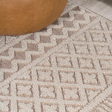 Ormond High-low Modern Trellis Geometric Area Rug