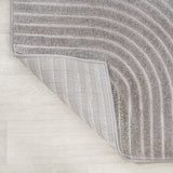 Skagen Minimalist Curve Geometric Area Rug