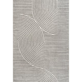 Skagen Minimalist Curve Geometric Area Rug