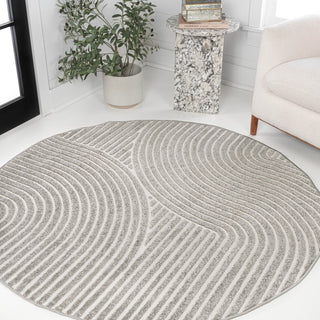 Skagen Minimalist Curve Geometric Area Rug