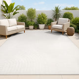 Skagen Minimalist Curve Geometric Area Rug