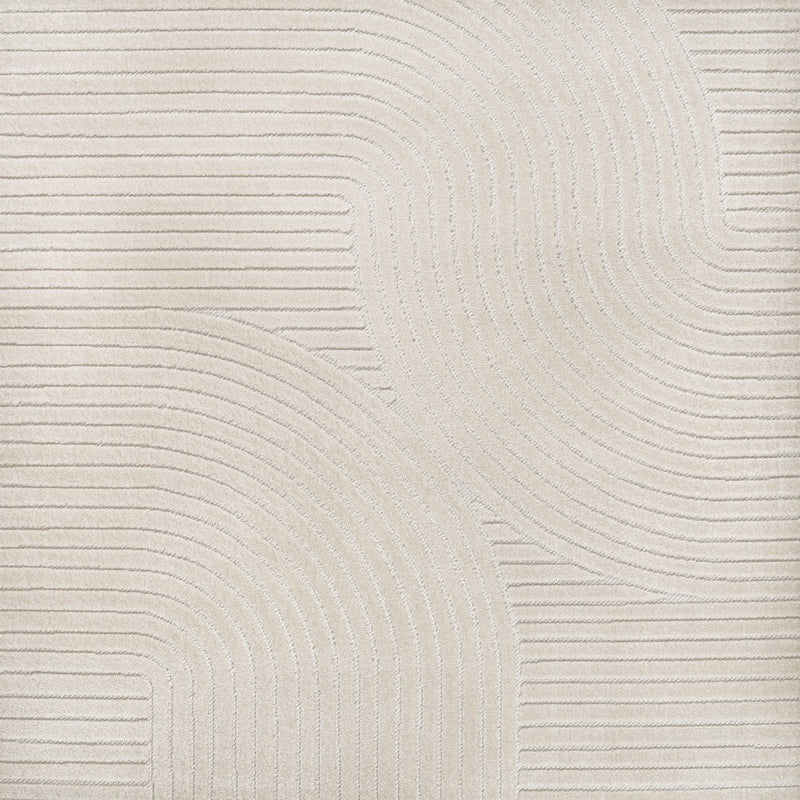 Skagen Minimalist Curve Geometric Area Rug