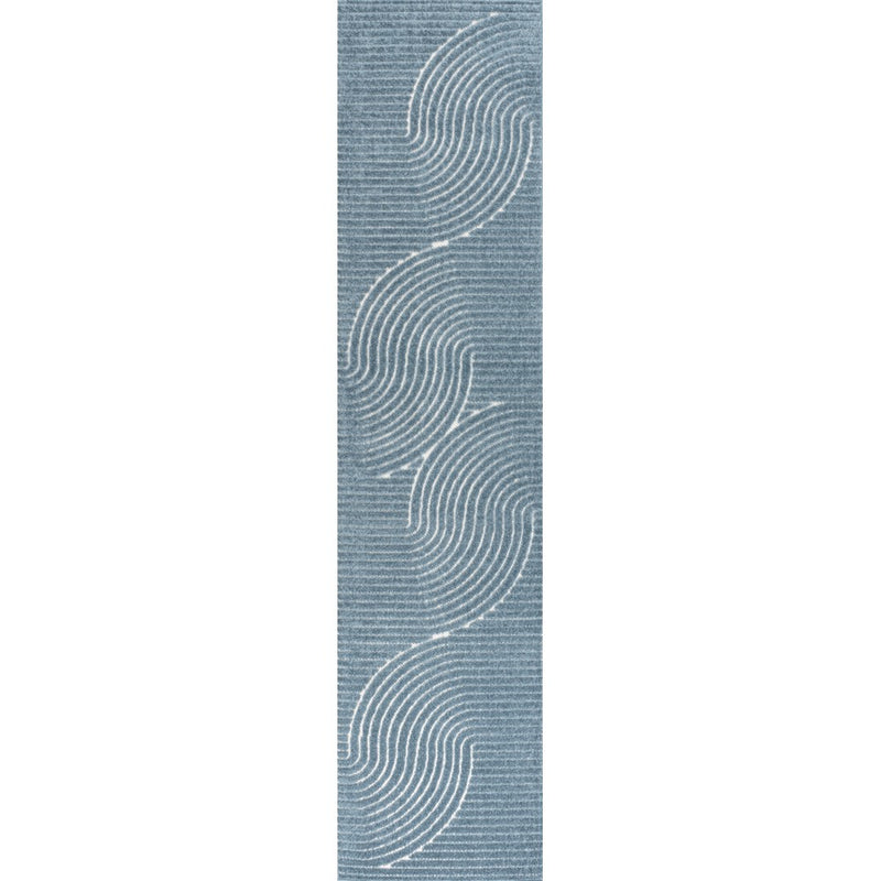 Skagen Minimalist Curve Geometric Area Rug