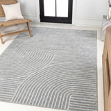 Skagen Minimalist Curve Geometric Area Rug