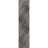 Skagen Minimalist Curve Geometric Area Rug