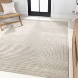 Odense Minimalist Angle Geometric Area Rug