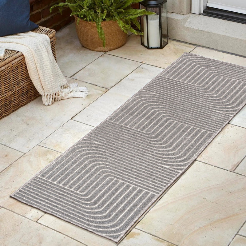 Odense Minimalist Angle Geometric Area Rug