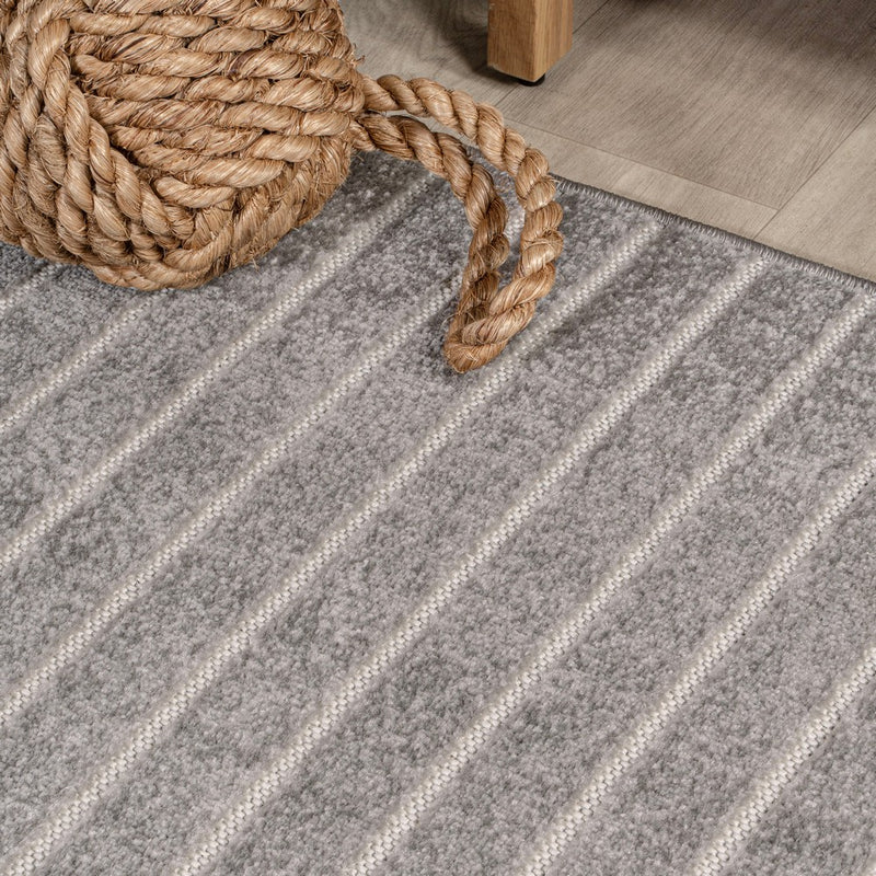 Odense Minimalist Angle Geometric Area Rug