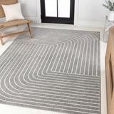 Odense Minimalist Angle Geometric Area Rug