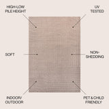 Odense Minimalist Angle Geometric Area Rug