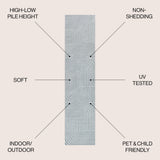 Odense Minimalist Angle Geometric Area Rug