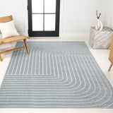 Odense Minimalist Angle Geometric Area Rug