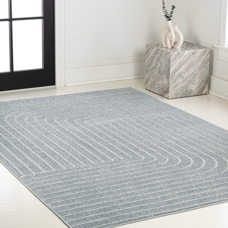 Odense Minimalist Angle Geometric Area Rug