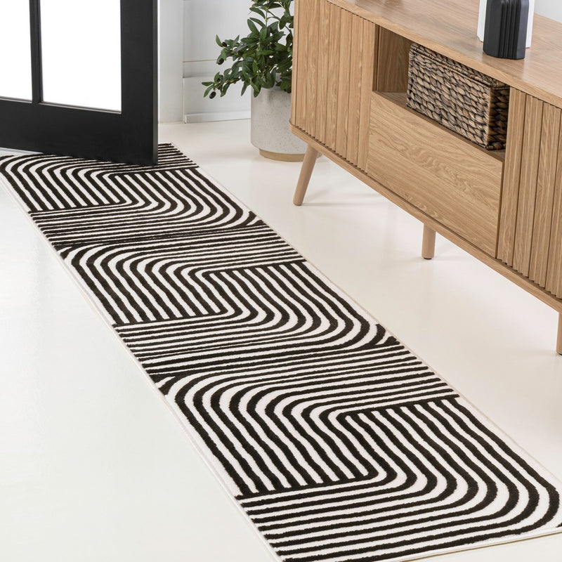 Odense Minimalist Angle Geometric Area Rug