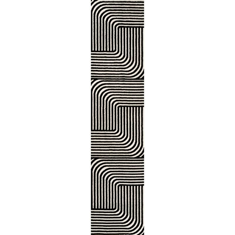 Odense Minimalist Angle Geometric Area Rug