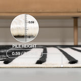 Odense Minimalist Angle Geometric Area Rug