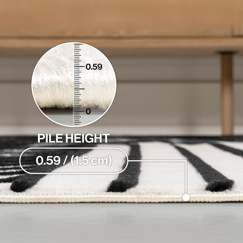 Odense Minimalist Angle Geometric Area Rug