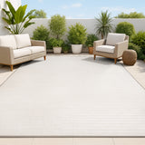 Aarhus Minimalist Scandi Striped Area Rug
