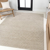 Aarhus Minimalist Scandi Striped Area Rug