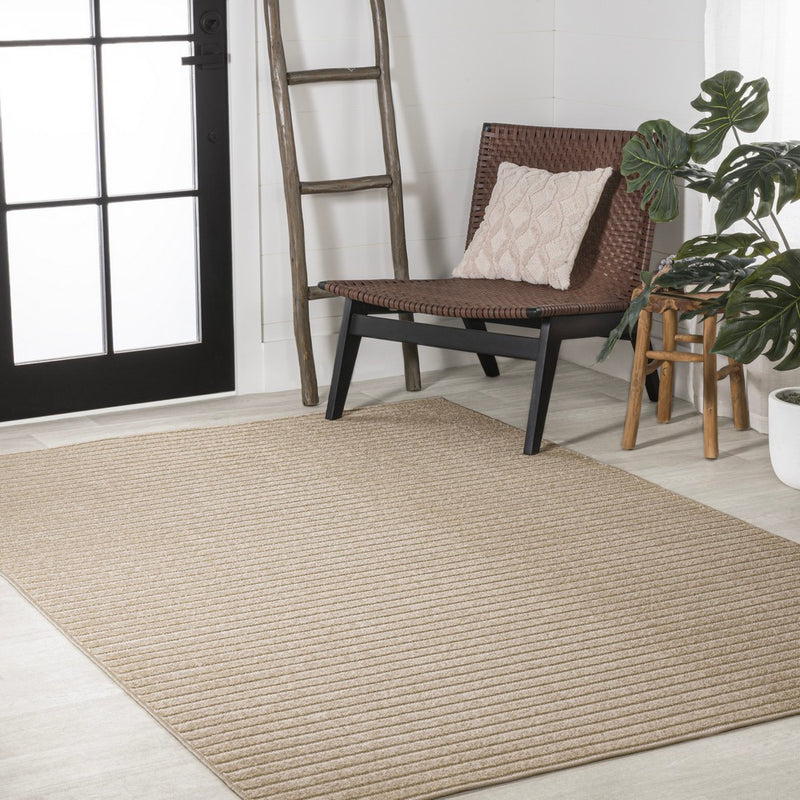 Aarhus Minimalist Scandi Striped Area Rug