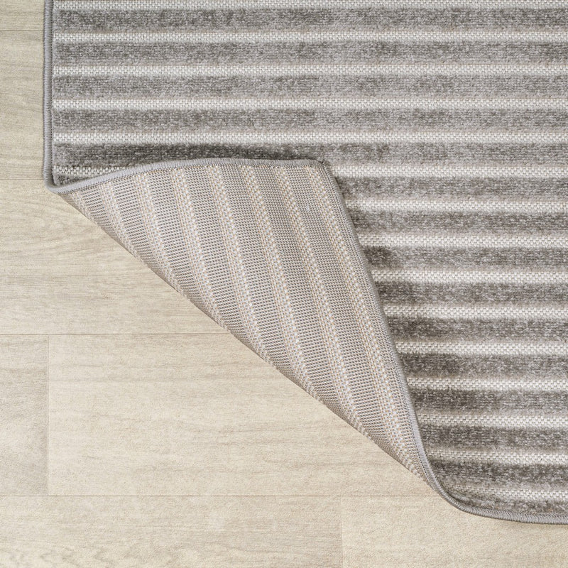 Aarhus Minimalist Scandi Striped Area Rug