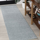 Aarhus Minimalist Scandi Striped Area Rug