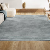 Aarhus Minimalist Scandi Striped Area Rug