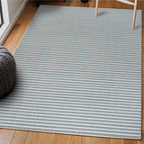 Aarhus Minimalist Scandi Striped Area Rug