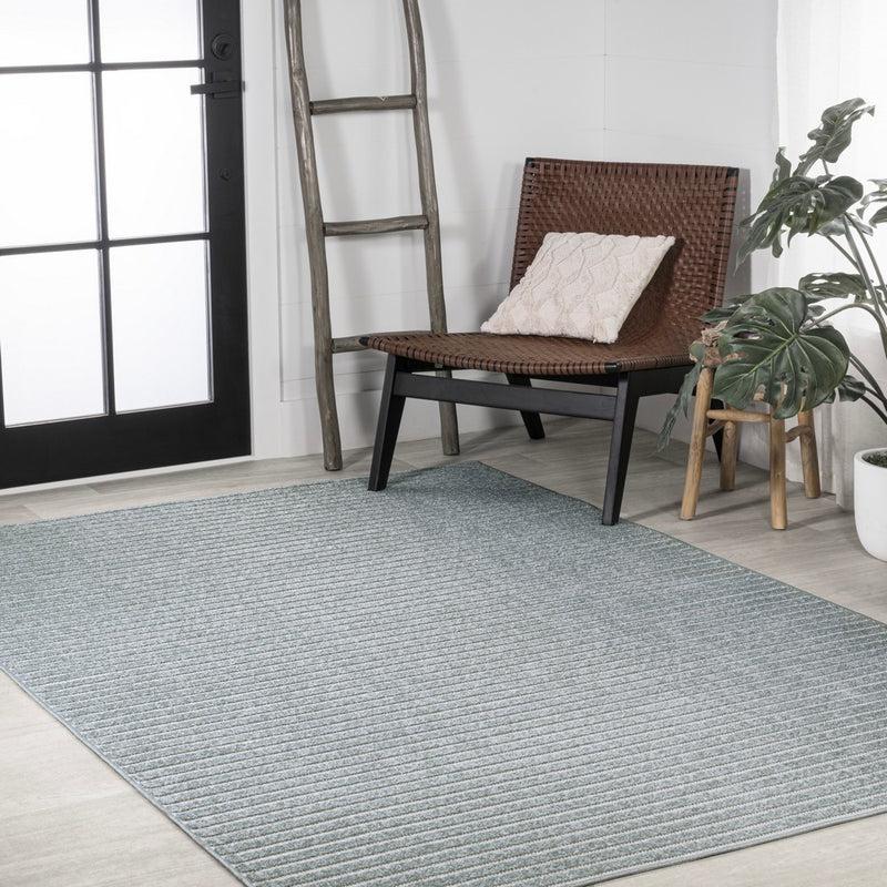 Aarhus Minimalist Scandi Striped Area Rug