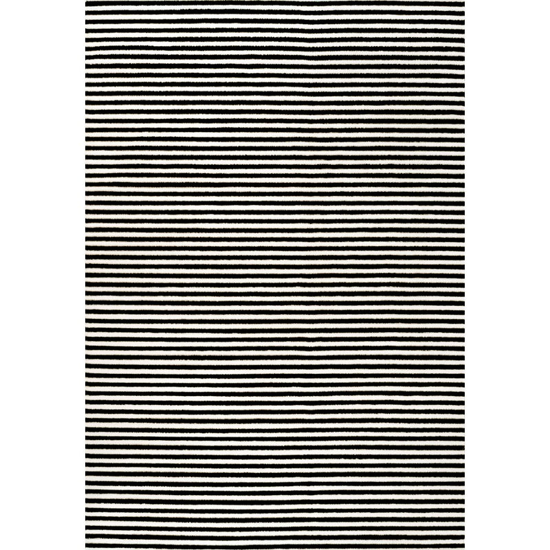Aarhus Minimalist Scandi Striped Area Rug
