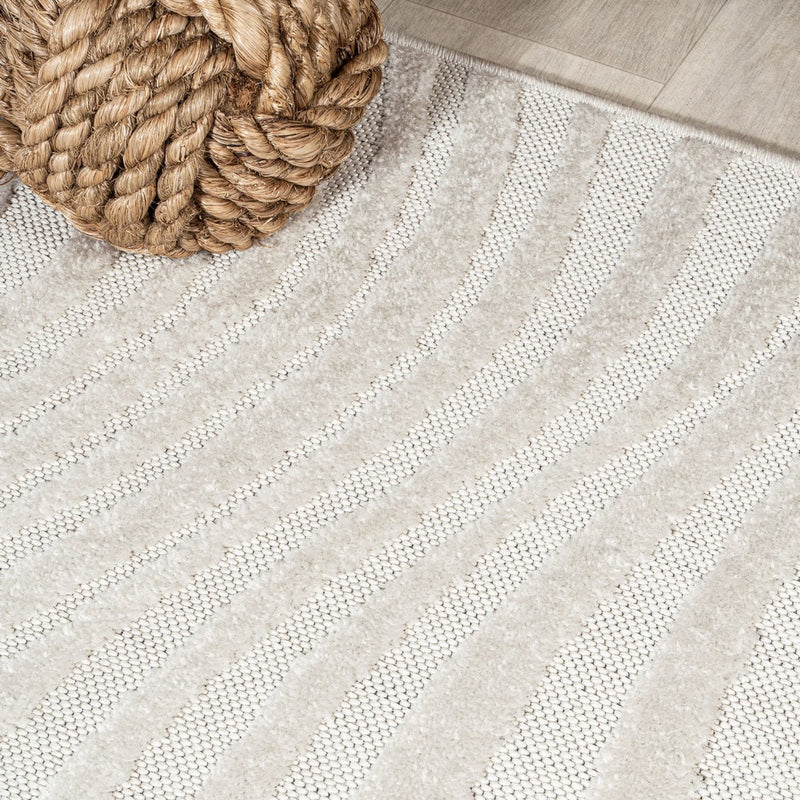 Maribo Abstract Groovy Striped Area Rug