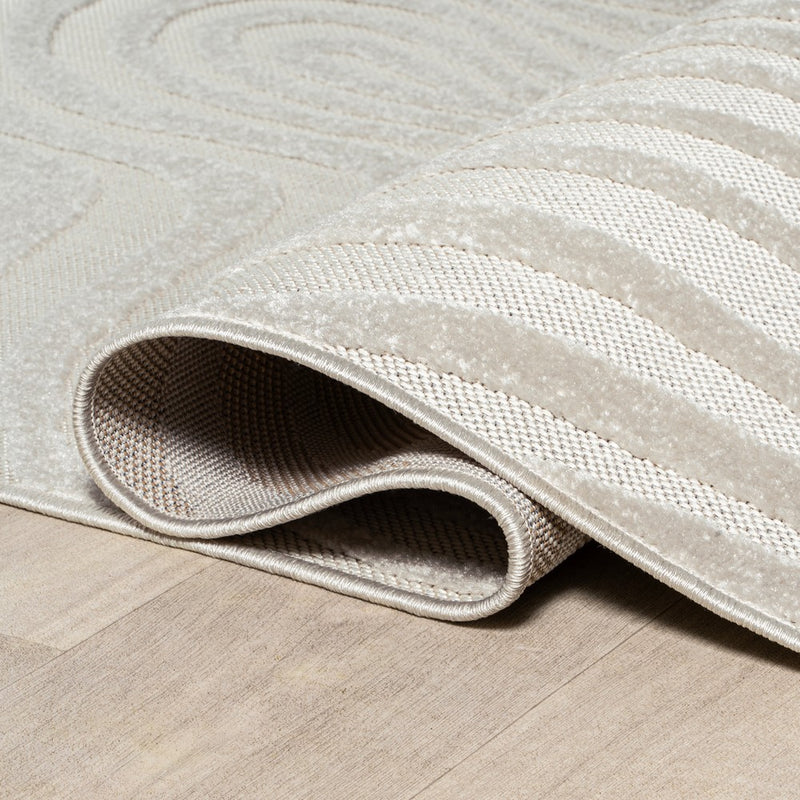 Maribo Abstract Groovy Striped Area Rug