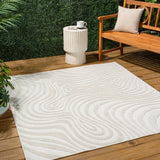 Maribo Abstract Groovy Striped Area Rug