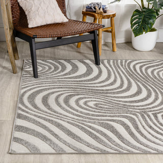 Maribo Abstract Groovy Striped Area Rug