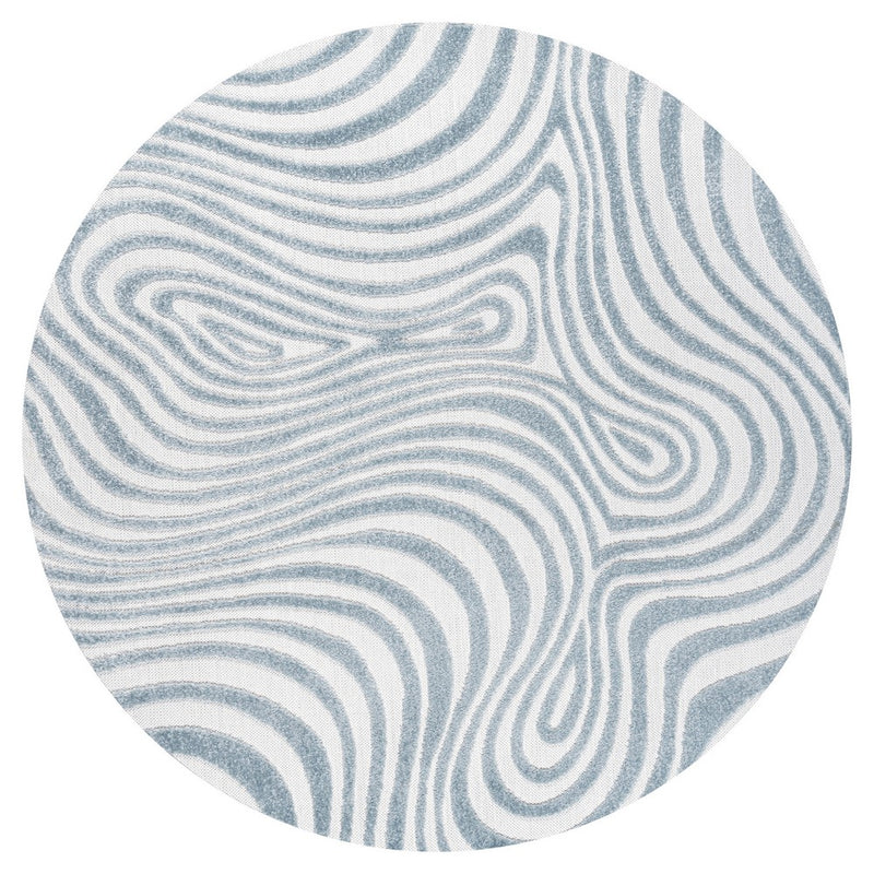 Maribo Abstract Groovy Striped Area Rug