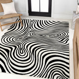 Maribo Abstract Groovy Striped Area Rug