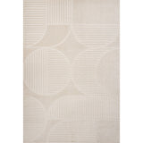 Nordby Geometric Arch Scandi Striped Area Rug