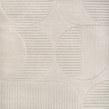 Nordby Geometric Arch Scandi Striped Area Rug
